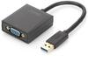 Adapter Digitus DA-70840 USB 3.0 - VGA, must