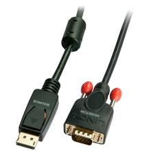 Adapter Lindy 41943 DisplayPort - VGA, 3 m, must