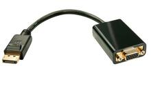Adapter Lindy 41006 DisplayPort - VGA, 0,15 m