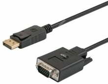 Kaabel Savio CL-92 DisplayPort - VGA, 1,8 m, must