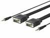 Kaabel Vivolink PROVGAS15 VGA ja audio, 15 m, must