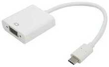 Adapter Extra Digital DV00DV4064 USB-C to VGA, 0,15 m, valge