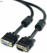 Kaabel Gembird CC-PPVGAX-10M-B, VGA to VGA, 10 m, must