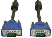 Kaabel Akyga AK-AV-07 D-Sub (VGA), 3 m, sinine/must