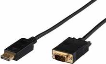 Kaabel MicroConnect DP-VGA-MM-300, DisplayPort - VGA, 3 m, must