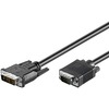 Kaabel Goobay 50990 DVI-A - VGA, 2 m, must
