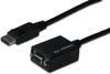 Adapter Assmann AK-340403-001-S DisplayPort - VGA, 0,15 m, must