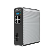 Tööstuslik võrgu lüliti Ruijie RG-NIS2100-4GT2SFP-HP, must, roostevaba teras