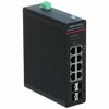 Võrgukommutaator Hikvision DS-3T1512HP-SI-8P4F, must