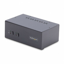 KVM lüliti StarTech P2DD46A2-KVM-SWITCH, 2 porti, dual-monitor