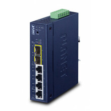 Tööstuslik võrgulüliti PLANET Industrial L2/L4 4-Port, sinine