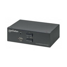KVM-lüliti Manhattan 153546, DisplayPort/USB 2x1 4K 60Hz
