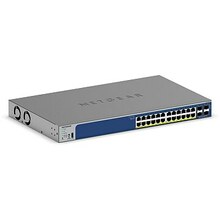 Võrgulüliti NETGEAR GS728TXPV3 24P GE POE+ Smart Switch W/10G SFP+