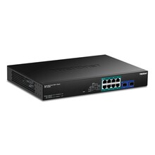Võrgulüliti Trendnet TPE-1020SB, 10 porti, PoE++, must