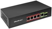 Võrgulüliti QOLTEC 4x RJ45 PoE