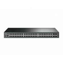 Võrgulüliti TP-LINK T2600G-52TS, 48 porti, 4 SFP slots, must