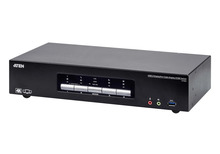KVM lüliti Aten CS1964, 4-Port USB 3.0, 4K DisplayPort, must