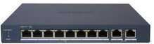 Võrgulüliti Hikvision DS-3E1510P-EI/M(B), 10 porti, 8 PoE
