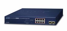Võrgulüliti Planet GS-4210-8P2S, sinine