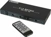 HDMI maatriks-lüliti Lindy 38152, 4x4, 4K UHD, HDMI 1.4