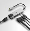 USB-C jaotur D-Link DUB-M520, hõbe/must