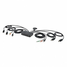 KVM-lüliti StarTech C2-DD46-UA2-CBL-KVM, 2-port dual monitor