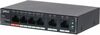 Võrgu lüliti Dahua DH-SG4006P, L2, 4 PoE porti, 60 W