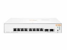 Võrgukommutaator HPE JL680A 8G 2SFP, valge
