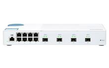 Võrgulüliti QNAP QSW-M408S, 8 porti 1 Gbps, 4 porti 10 GbE SFP+