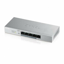 Veejuhitav lüliti Zyxel GS1200-5HP, hõbe, 5 porti, PoE+
