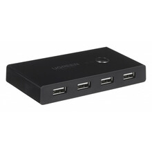 KVM lüliti UGREEN US216, must