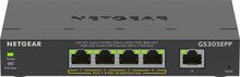 Võrgulüliti NETGEAR GS305EPP, must