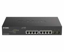 Võrgulüliti D-Link DGS-1100-10MPV2, must