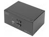 KVM-lüliti Digitus DS-12862, must