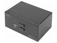 KVM-lüliti Digitus DS-12862, must