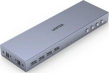 KVM-lüliti Unitek V306A, 4K HDMI 2.0 4-in 1-out