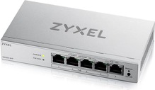 Võrgulüliti Zyxel GS1200-5HPV3, hall, 5 porti, PoE+