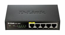 Võrgulüliti D-Link DES-1005P/E, must