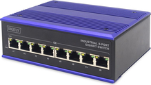 Võrgulüliti Digitus DN-651119, 8-Port Gigabit, haldamata, sinine