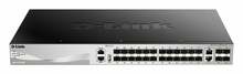 Võrgulüliti D-Link DGS-3130-30S/E, hall, juhitav L3, 30 pordiga