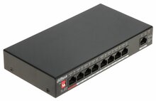Võrgulüliti Dahua DH-PFS3009-8ET1GT-96-V2, 8 porti, PoE