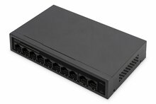 Võrgulüliti Digitus DN-95354, 8 pordiga Fast Ethernet, must