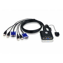 KVM lüliti Aten CS22U, must