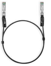 TP-Link TL-SM5220-1M SFP+ kaabel, 1 m, must