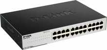 Võrgulüliti D-Link GO-SW-24G, must