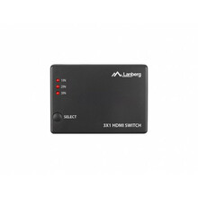 Videolüliti LANBERG SWV-HDMI-0003, must