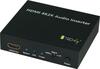 Helimuundur Techly HDMI 2K4K audio HDMI/TOSLINK/AUDIO stereo L/R