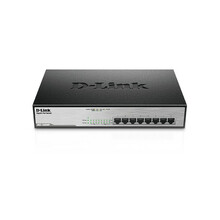Võrgulüliti D-LINK DGS-1008MP, must