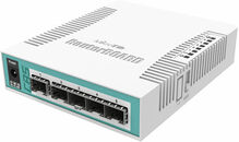 Võrgulüliti MikroTik CRS106-1C-5S, valge