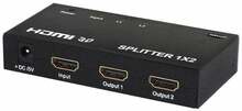 Videokäiviti Savio CL-42, HDMI 2x HDMI, must